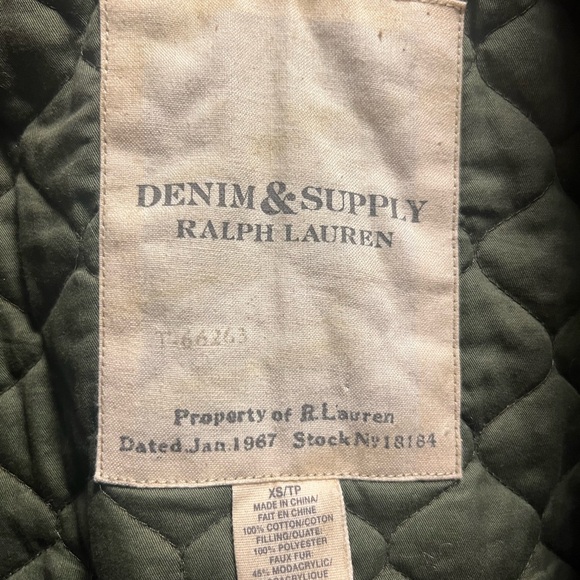 Ralph Lauren Denim & Supply hooded vest - Picture 2 of 4